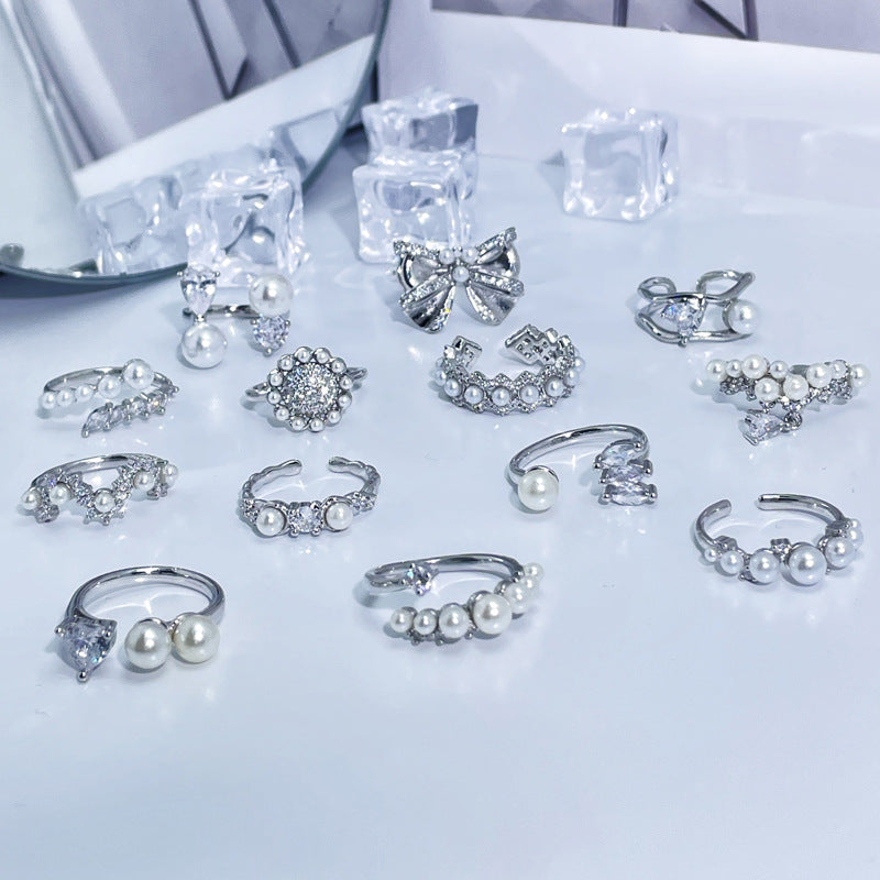 Style High Sense Niche Tide Open Rings