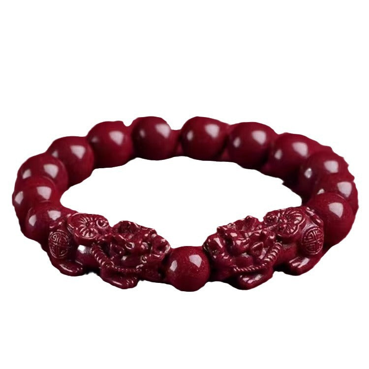 Women's & Men's Purple Gold Sand Buddha Beads Fashion Bracelets