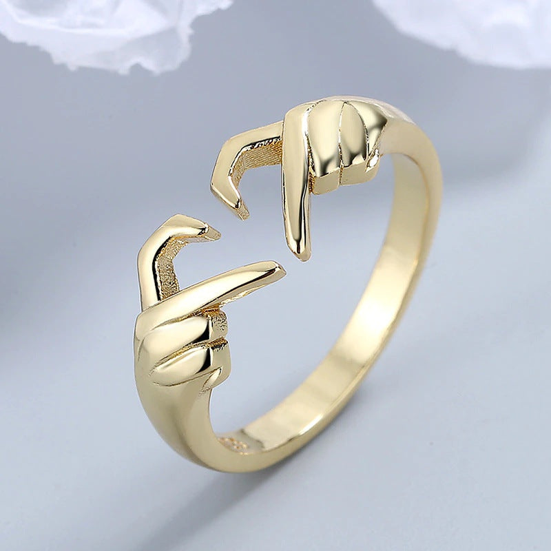 Heart Gift Love Heart-shaped Ornament Female Rings