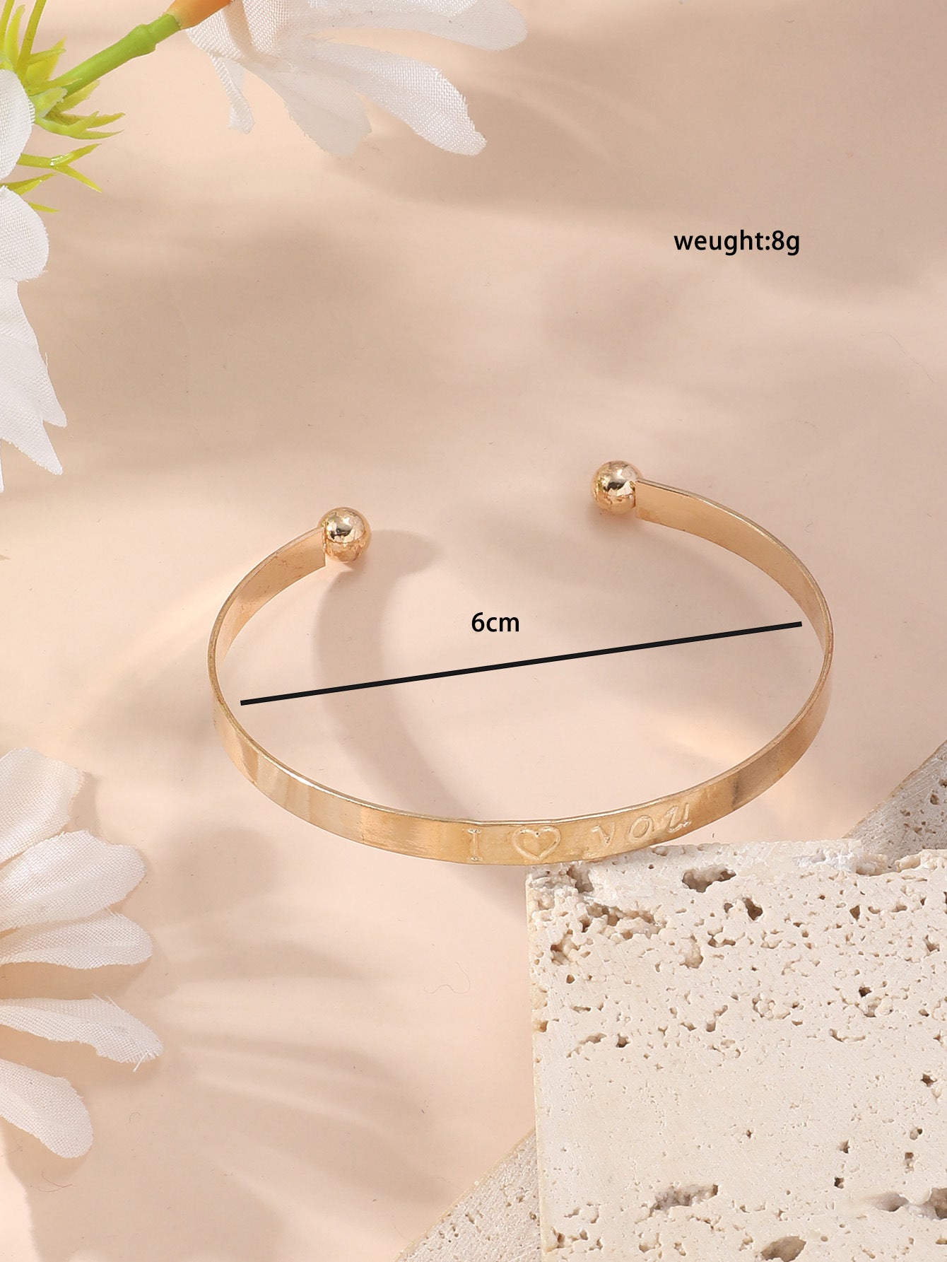 Winding Hollow Open-end High-grade Light Luxury Bracelets