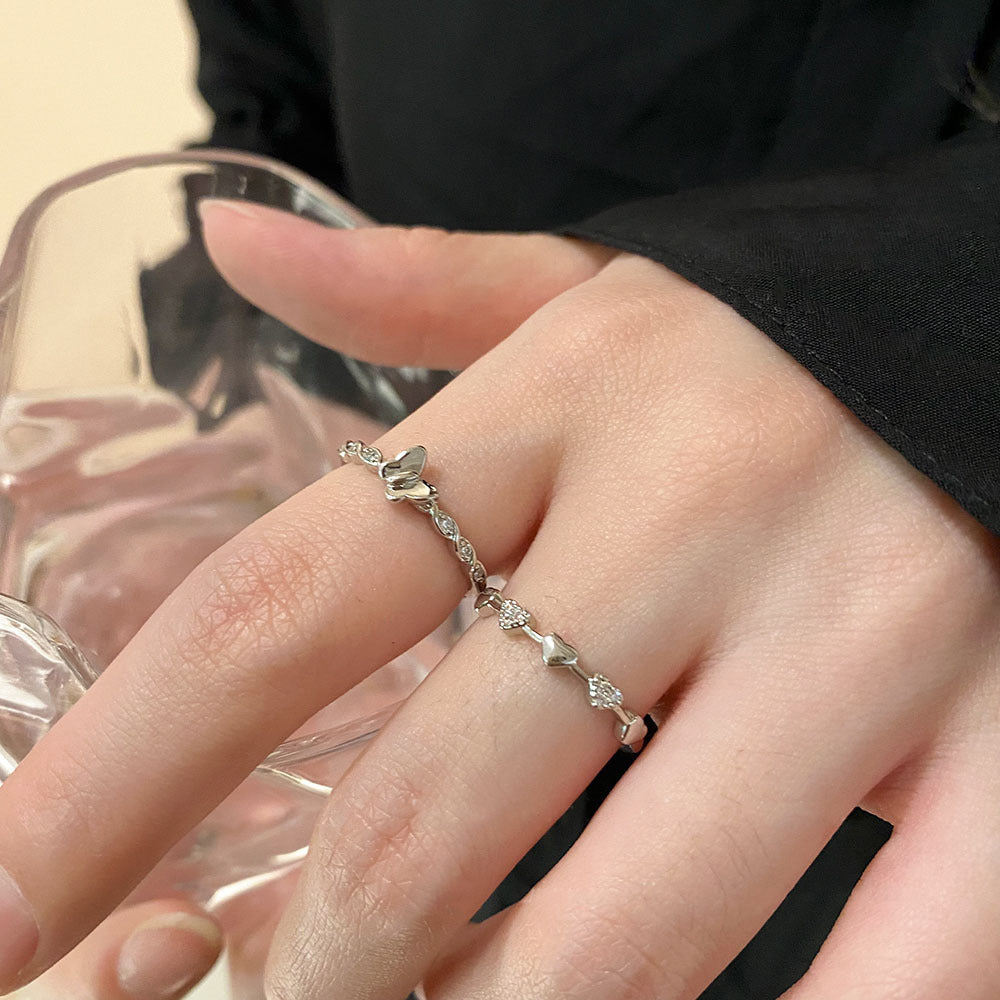 Female Niche Design Open Cold Style Rings