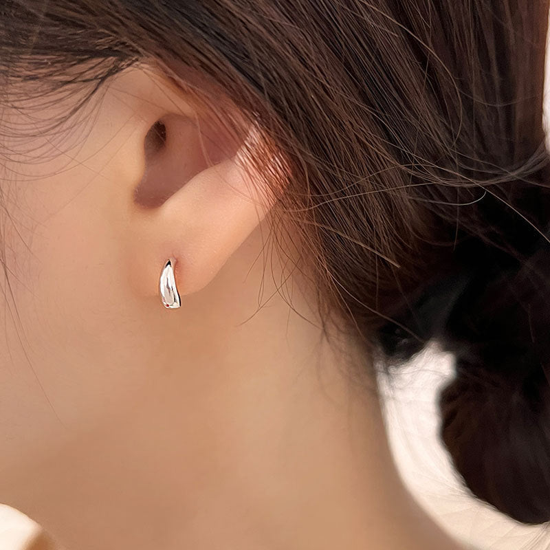 Women's Water Drop Ear Cold Wind Niche Design Rings