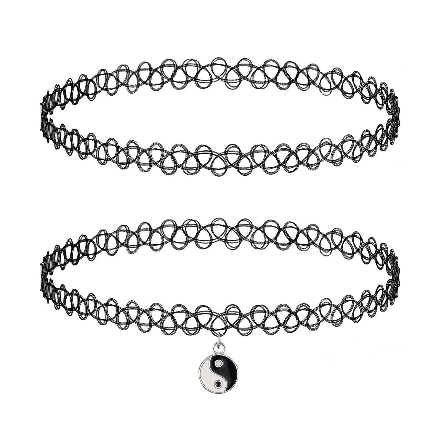 Collar Fishing Line Clavicle Chain Neck Gothic Necklaces