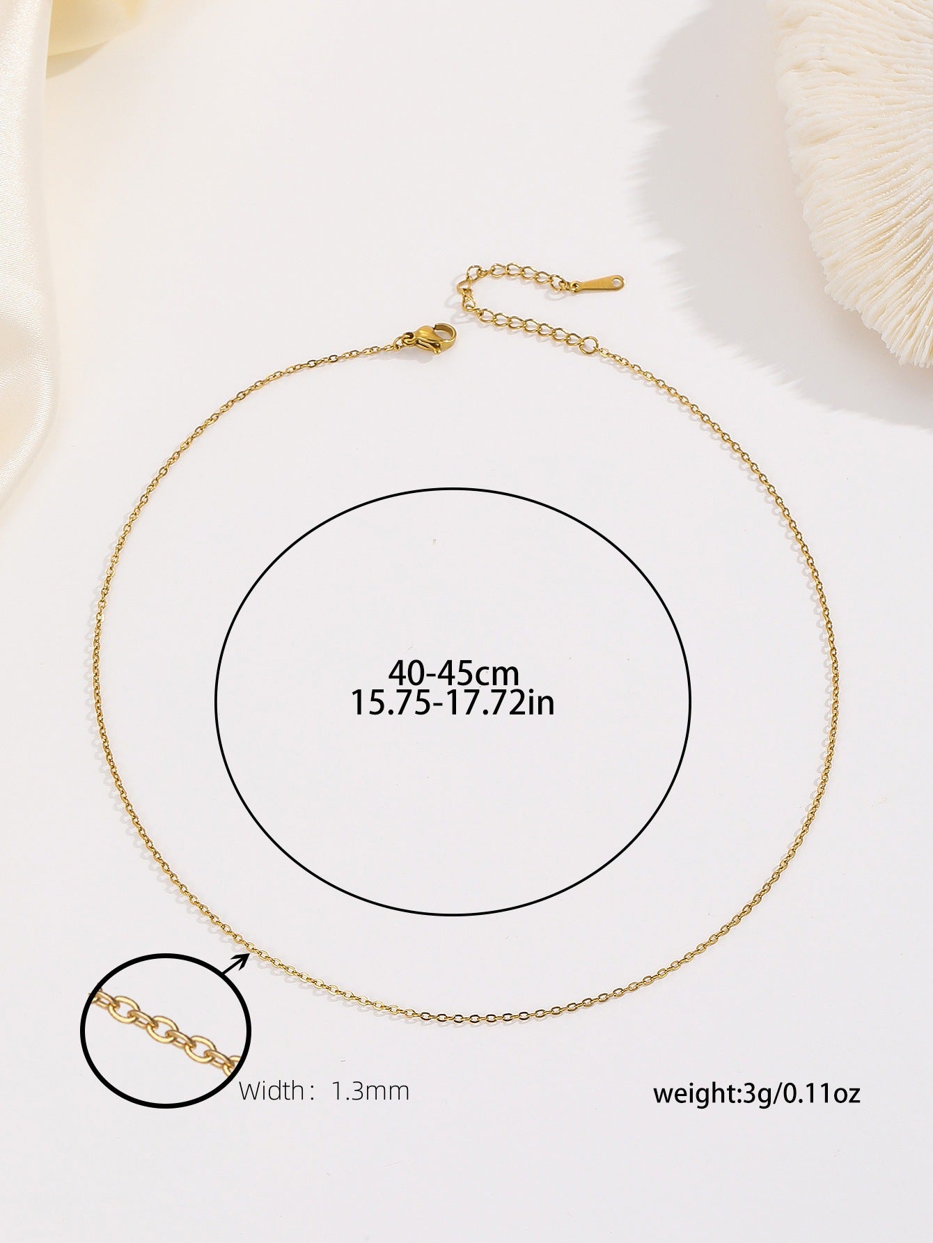 Personalized Fashion Copper Micro Clavicle Chain Necklaces