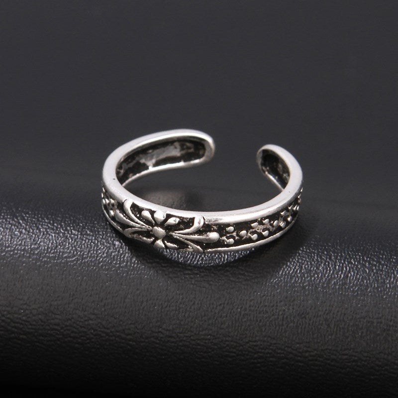 Women's & Men's Gate Cross Female Punk Trendy Open Rings