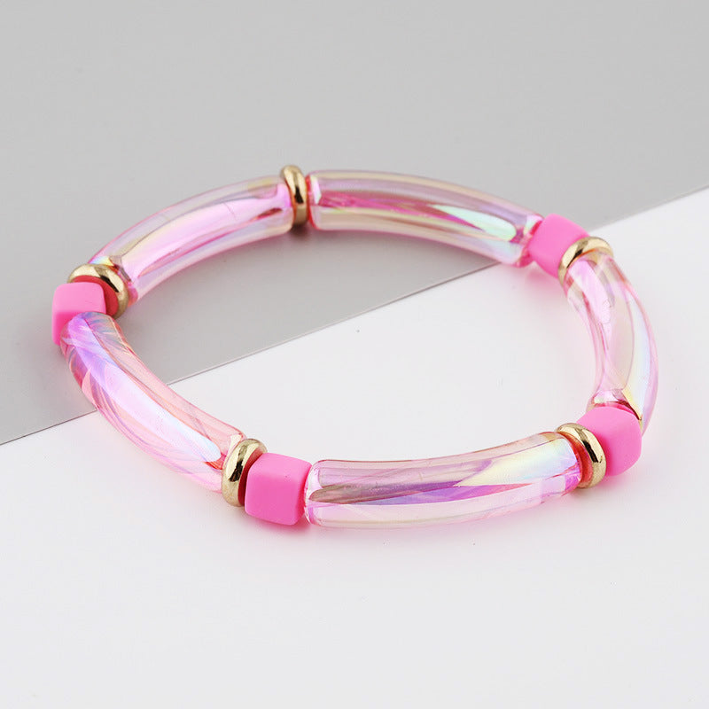 Elegant Fashion Classic Women's Acrylic Elbow Bracelet