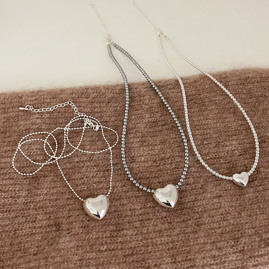 Love Pearl Female Niche French Personality Necklaces