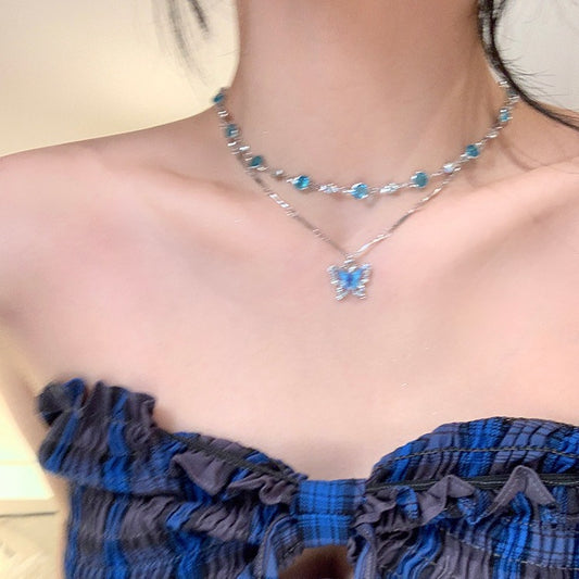 Women's Luxury Temperament Niche Exquisite Double Layer Necklaces