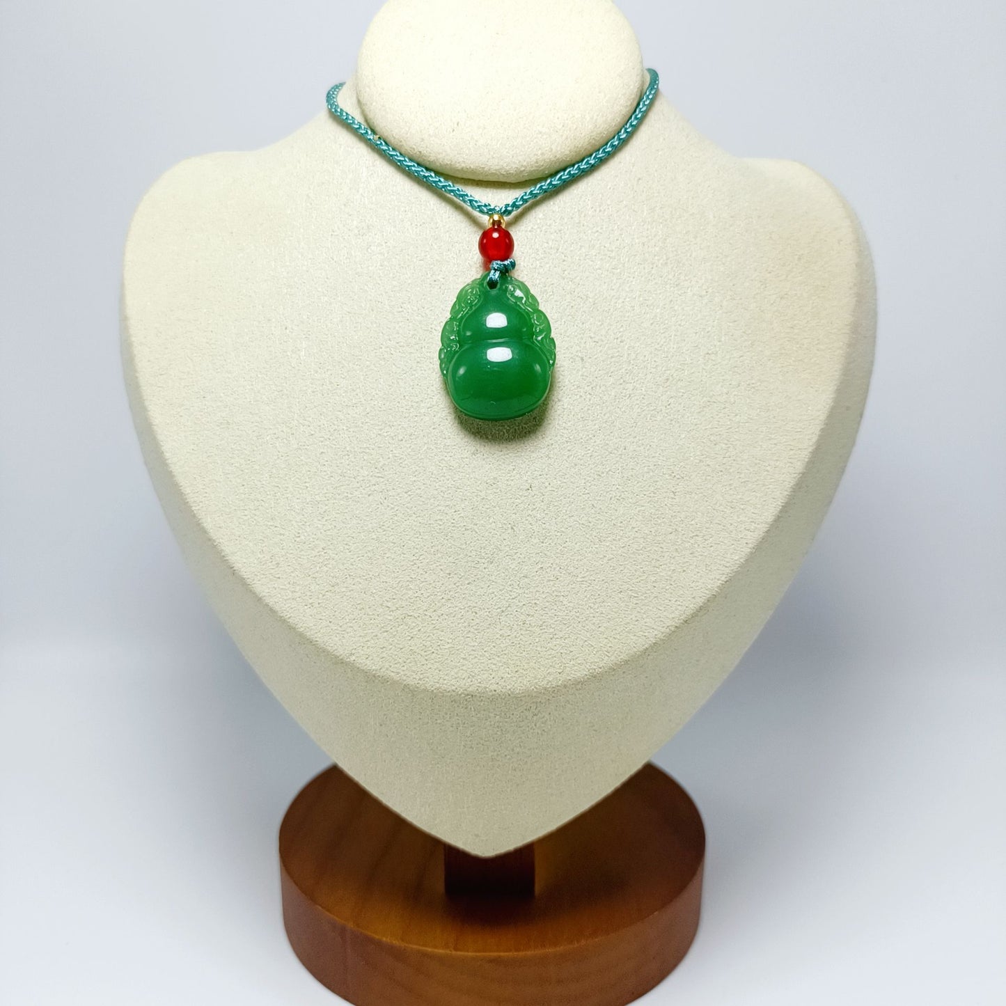 Jade Glass Dark Green Light Smooth Small Goldfish All Kinds Pendant