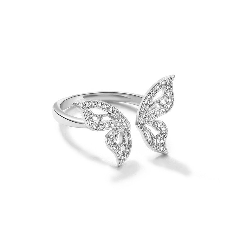 Female Design Cold Style Advanced Trendy Switchable Index Finger Rings