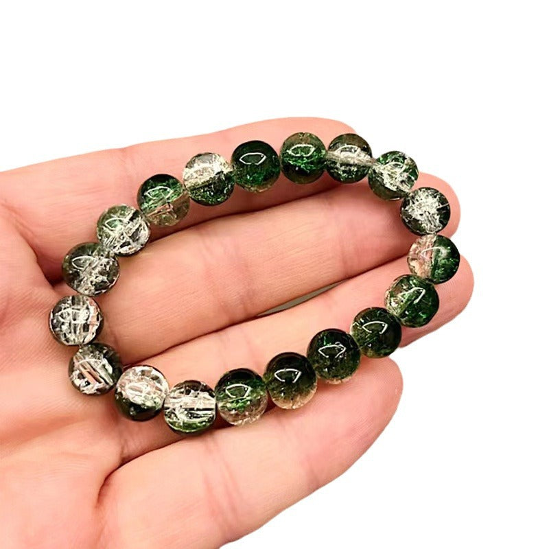 Crystal Female Pliable Temperament Two-tone Gradient Bracelets