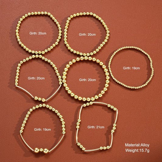 Ornament Sweet Cool Love Metallic Niche Design Bracelets