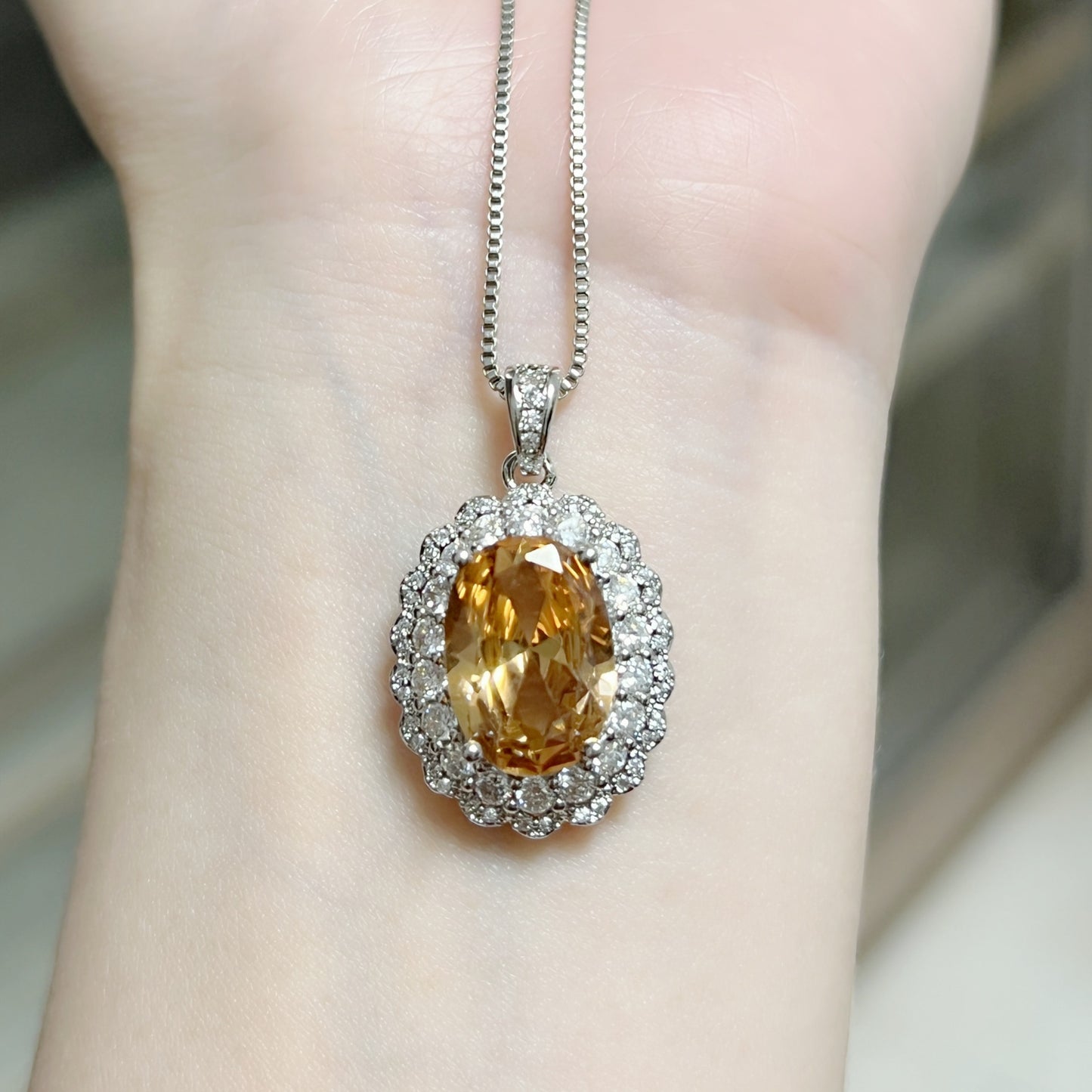 Sunflower Wool Diamond Zircon Red Yellow Purple Pink Champagne Rhinestone Jewelry Set