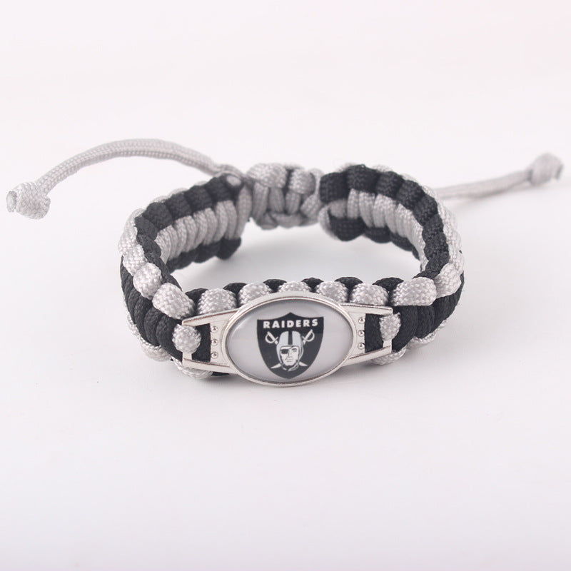 Rugby Team Adjustable Steelers Denim Pirate Bracelets