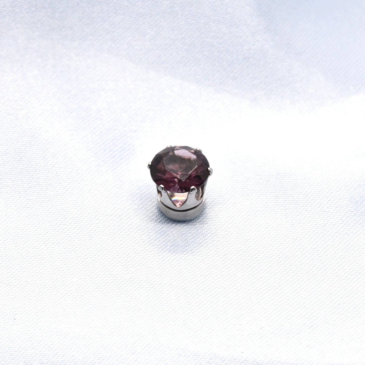 Color Super Flash Zircon Bone Nail Ear Clip
