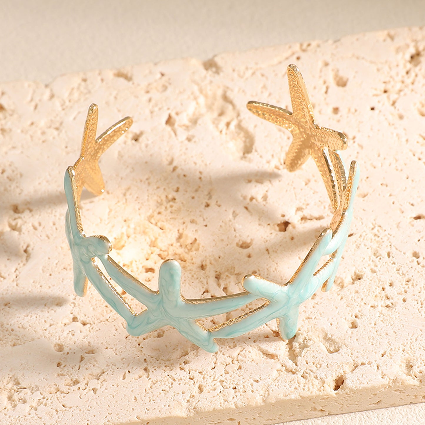 Light Luxury High-grade Drop Oil Open-ended Bracelets