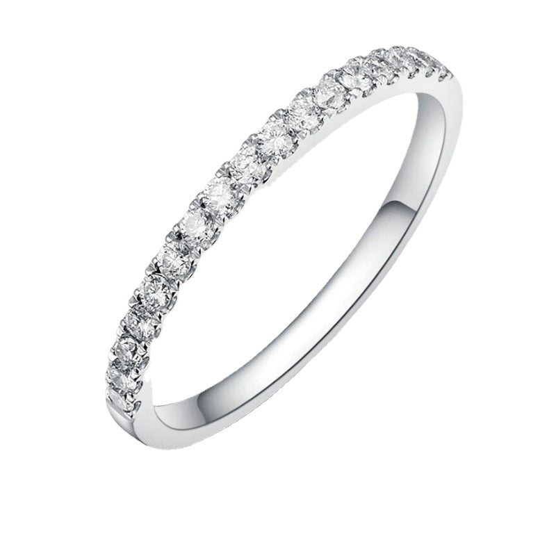 Moissanite Artificial Diamond Very Stackable Live Rings