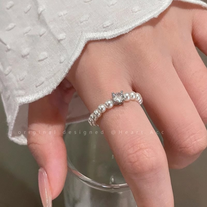 Light Luxury Minority Design Advanced Sense Index Rings