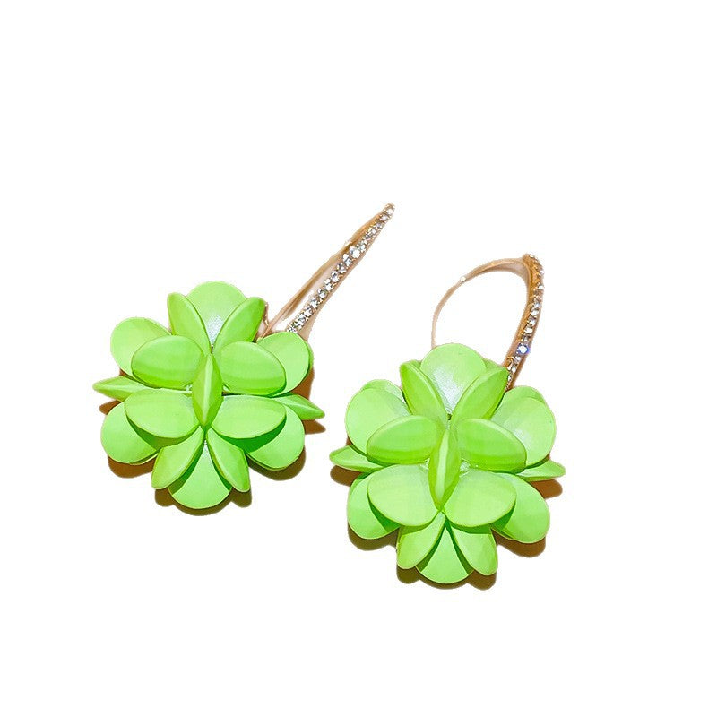 Ear Hook Fresh Delicate Light Luxury High-grade Design Sense Rings