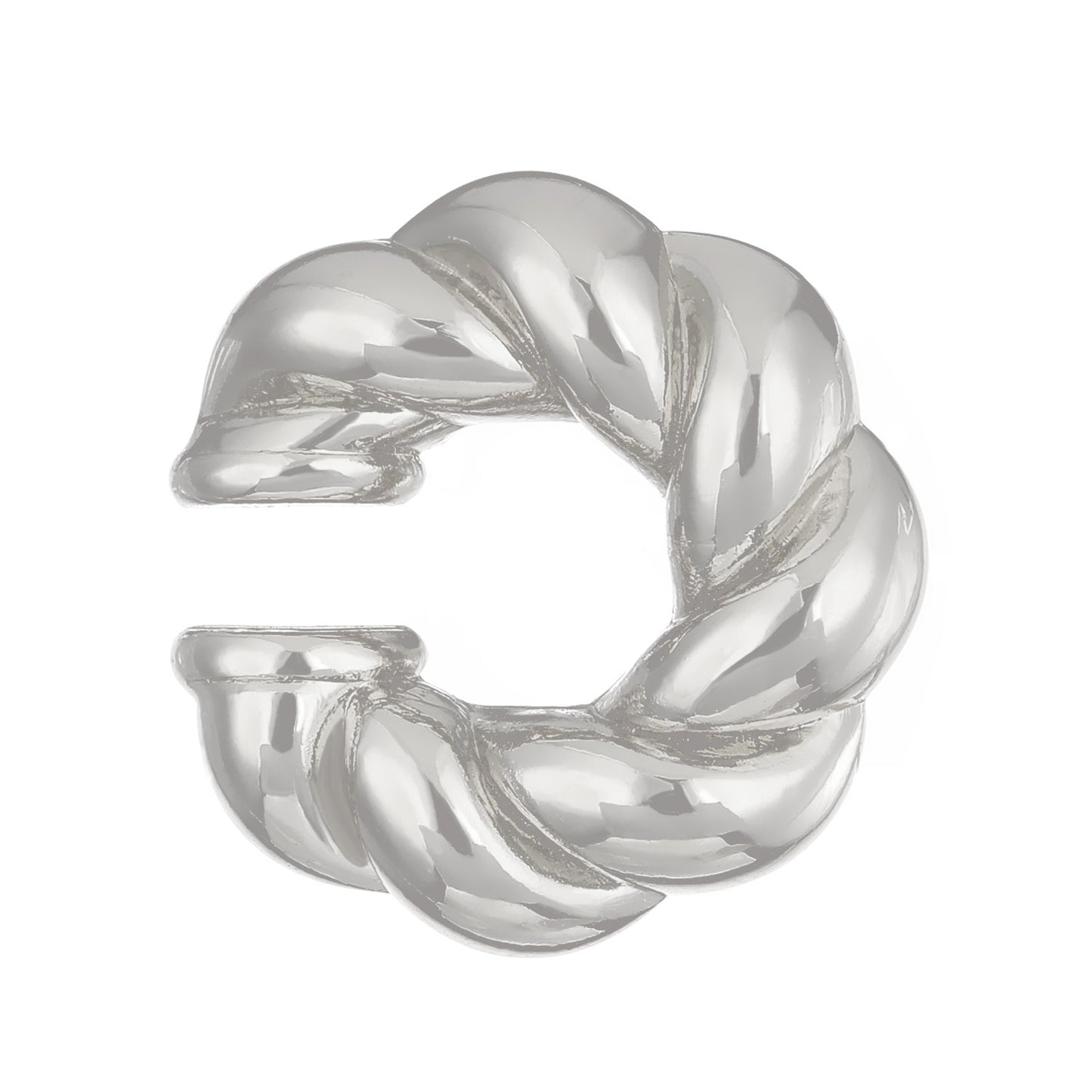 Exaggerated Shaped Water Drop Texture Earings Ear Clip
