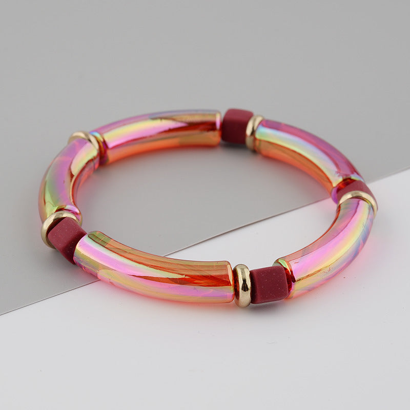 Elegant Fashion Classic Women's Acrylic Elbow Bracelet