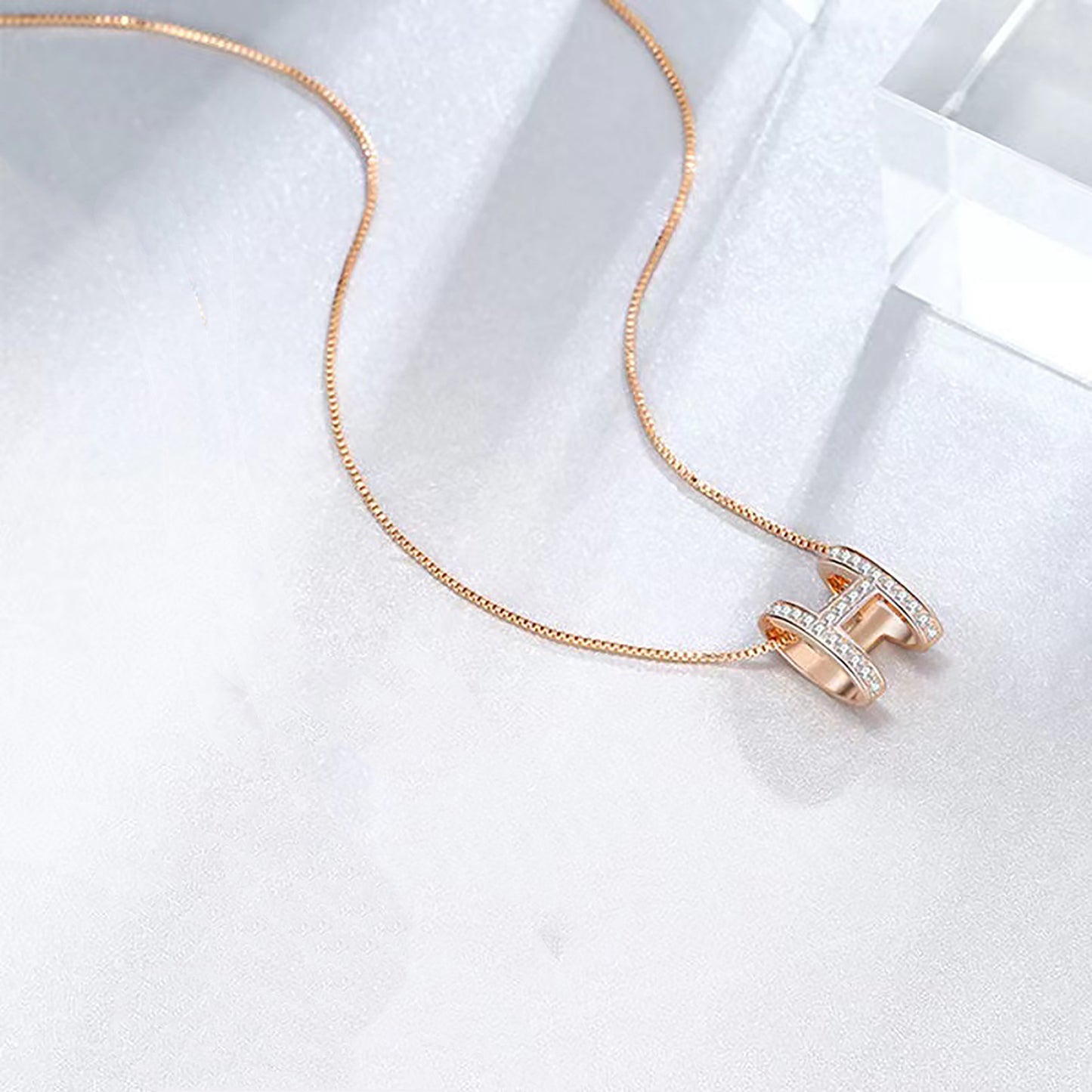 Sweet Letter Stylish Simple Versatile Clavicle Necklaces