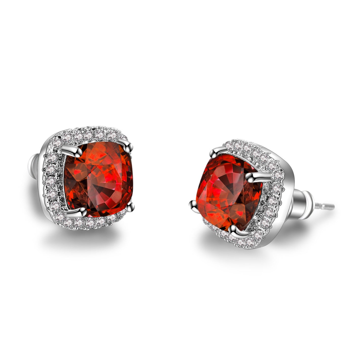 Korean Style Fashion Ear Clips Diamond Full Rhinestone Zircon Earrings