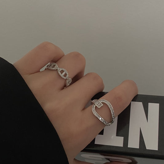 Nose Simple Opening Female Niche Design Rings