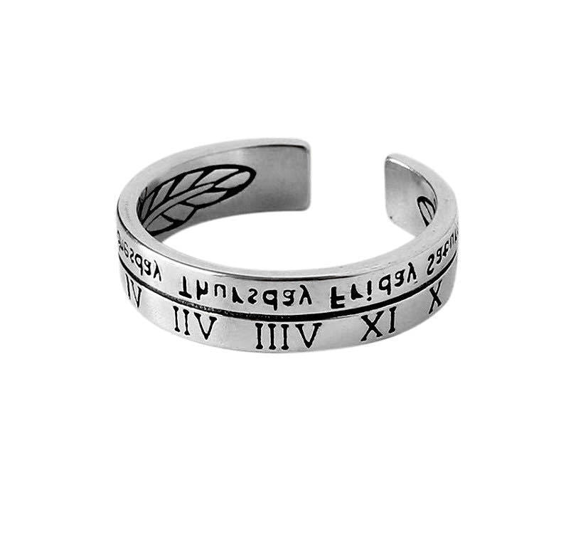 Women's For Trendy Personalized Niche Design Simple Rings