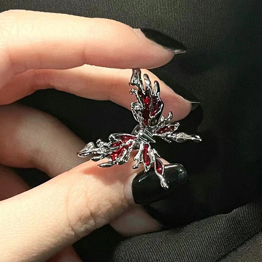 Female Niche Design Light Luxury Opening Rings