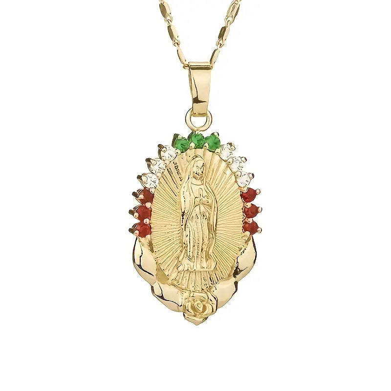 Women's Design High Sense Virgin Religious Female Necklace