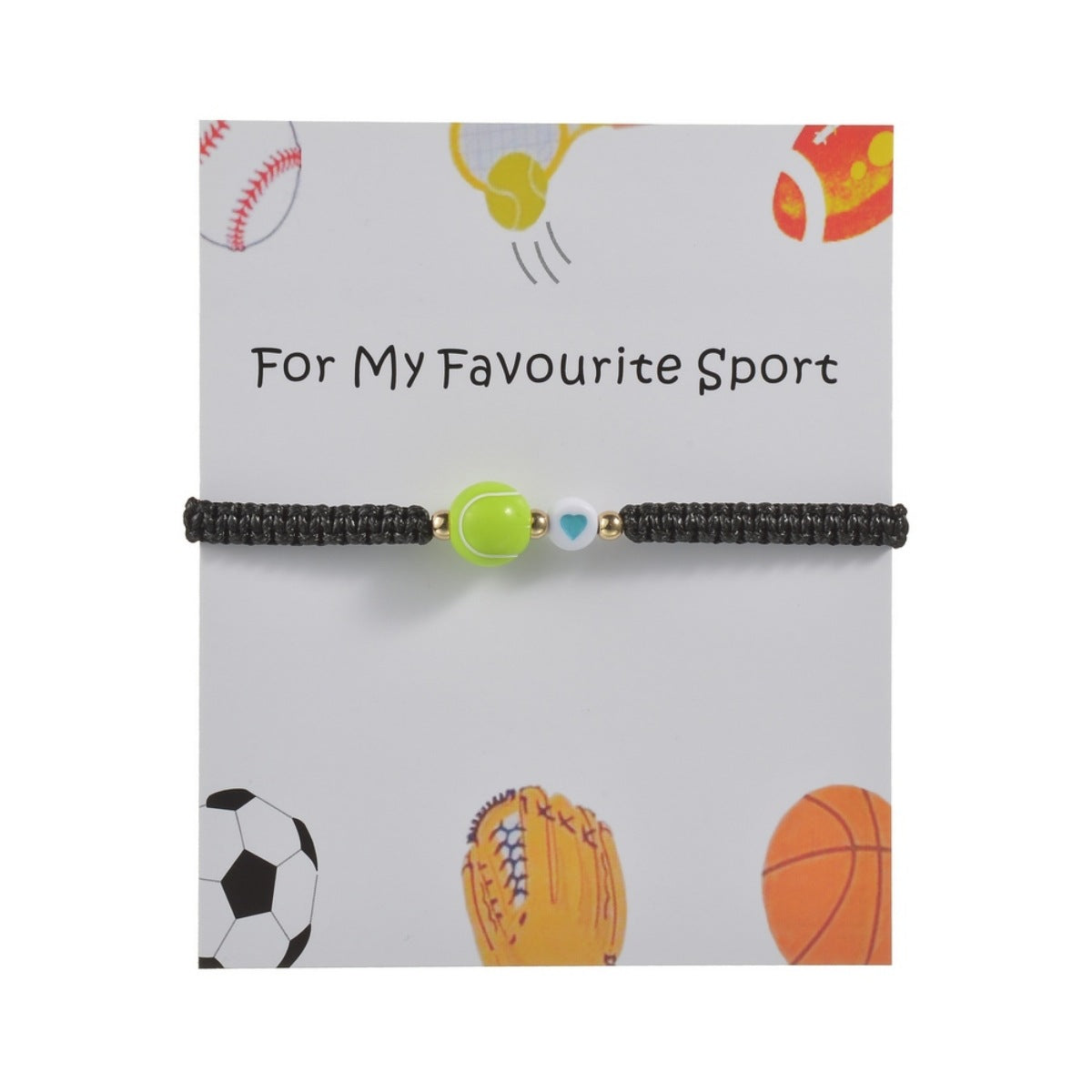 Football Basketball Baseball Tennis Rugby Volleyball Waterproof Bracelets