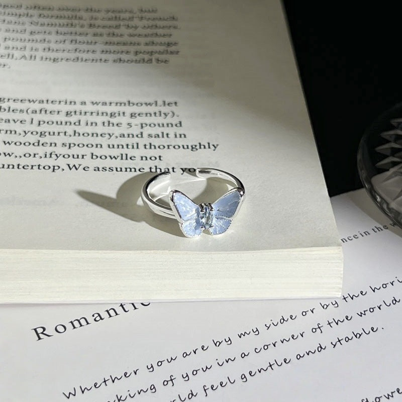 Flower Light Luxury Temperament Female Niche Summer Unique Design Sense Ring