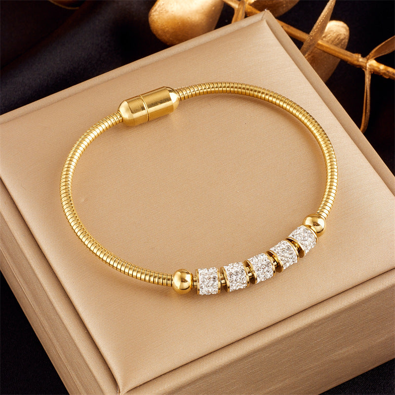 Design Light Luxury Temperament Gold-plated Butterfly Bracelets