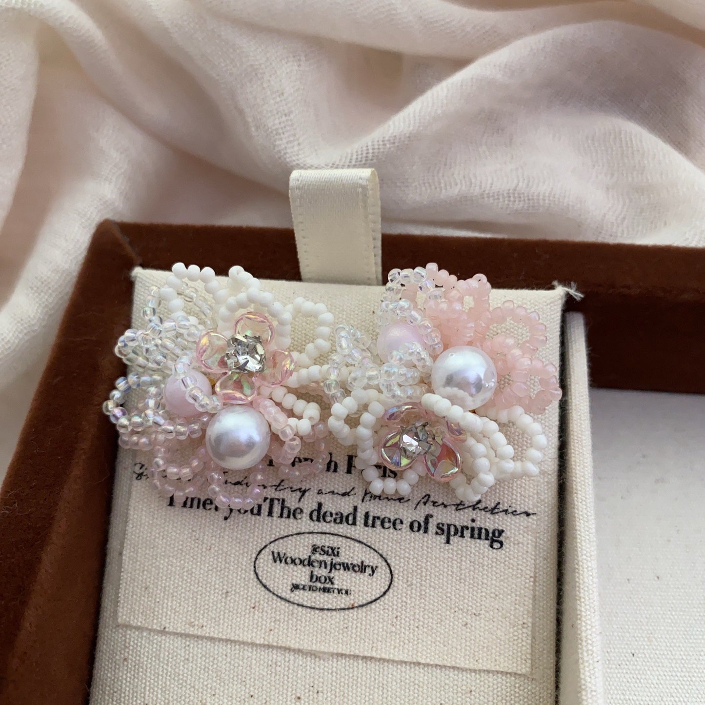 Flower Simple Elegance Retro Elegant Natural Soft Earrings