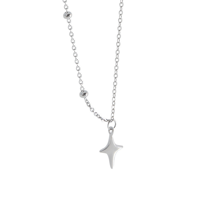 Women's Asterism Asymmetric Chain Simple Exquisite Personality Necklaces