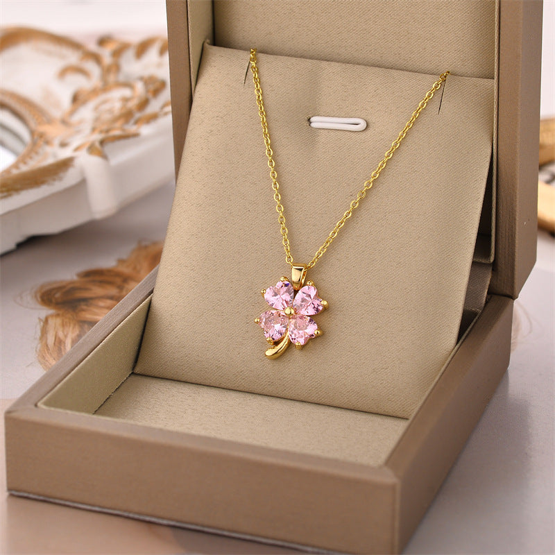 Accessories Fashion Personalized Simple Clavicle Chain Necklaces