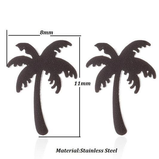 Women's Style Coconut Tree Summer Fashion Personalized Earrings