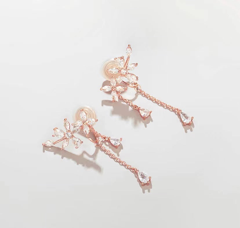 Tassel Korean Style Fairy Temperamental Long Earrings