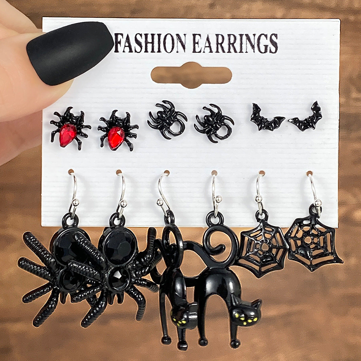 Halloween Suit Female Niche Affordable Luxury Earrings
