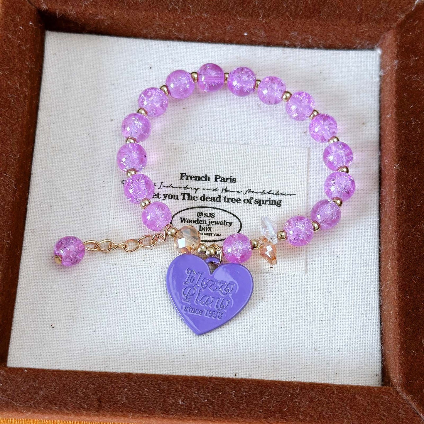 Korean Princess Female Hot Flower Beaded Bracelets