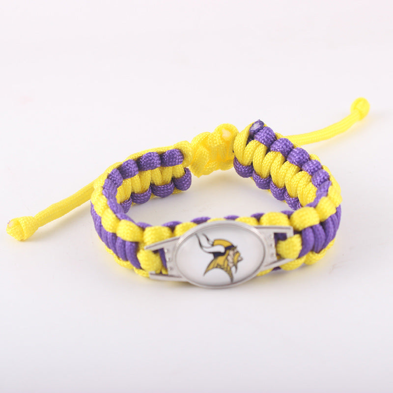 Rugby Team Adjustable Steelers Denim Pirate Bracelets