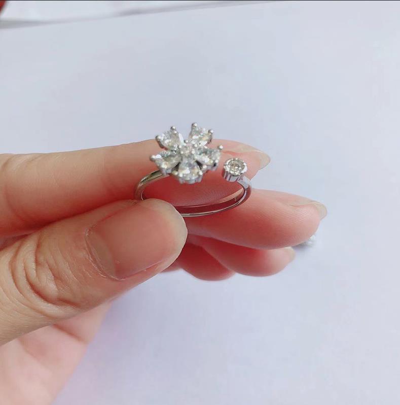 Light Luxury Minority Design High Texture Rings