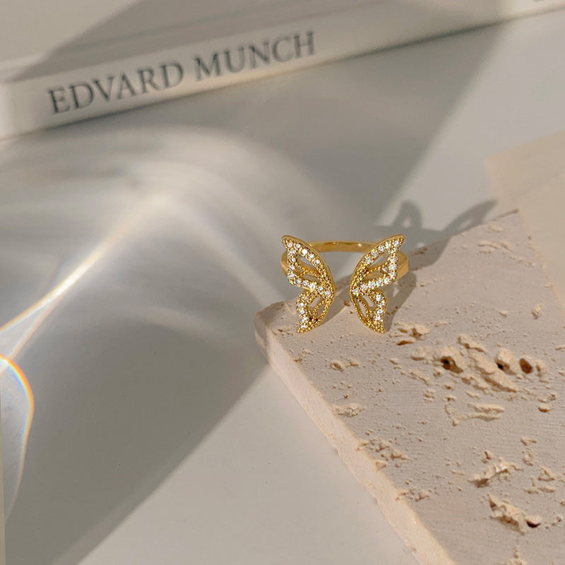 Female Design Cold Style Advanced Trendy Switchable Index Finger Rings