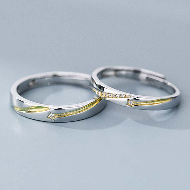 Epoxy Oath Of Love Wedding Valentine's Rings