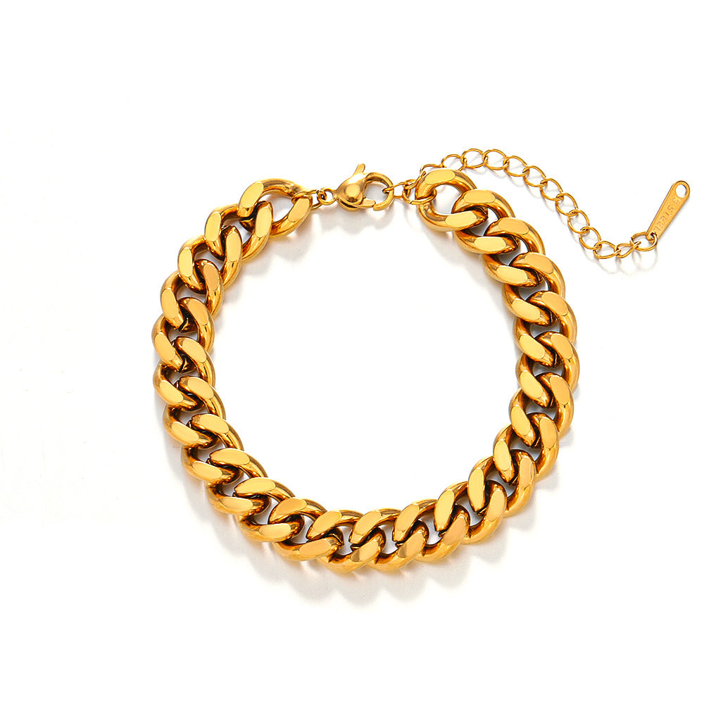 Popular Simplicity Basic Style Snake Bone Bracelets