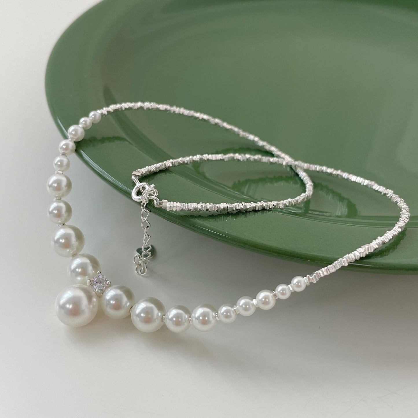 Of Sier Sterling Clavicle Chain Diana Necklaces