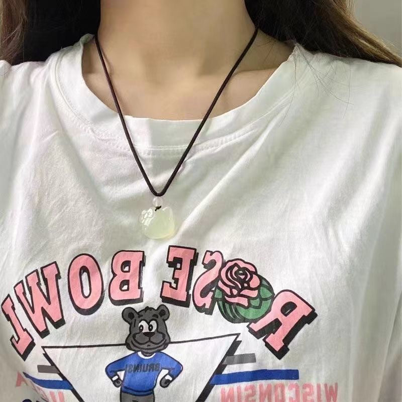 Welfare Pack Gift Lock To Bless You Safe Niche Necklaces