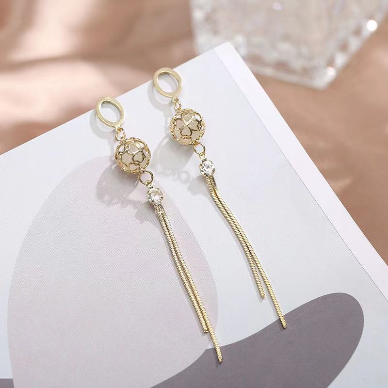 Long Fringe Temperament Fashionable Classy Personalized Earrings