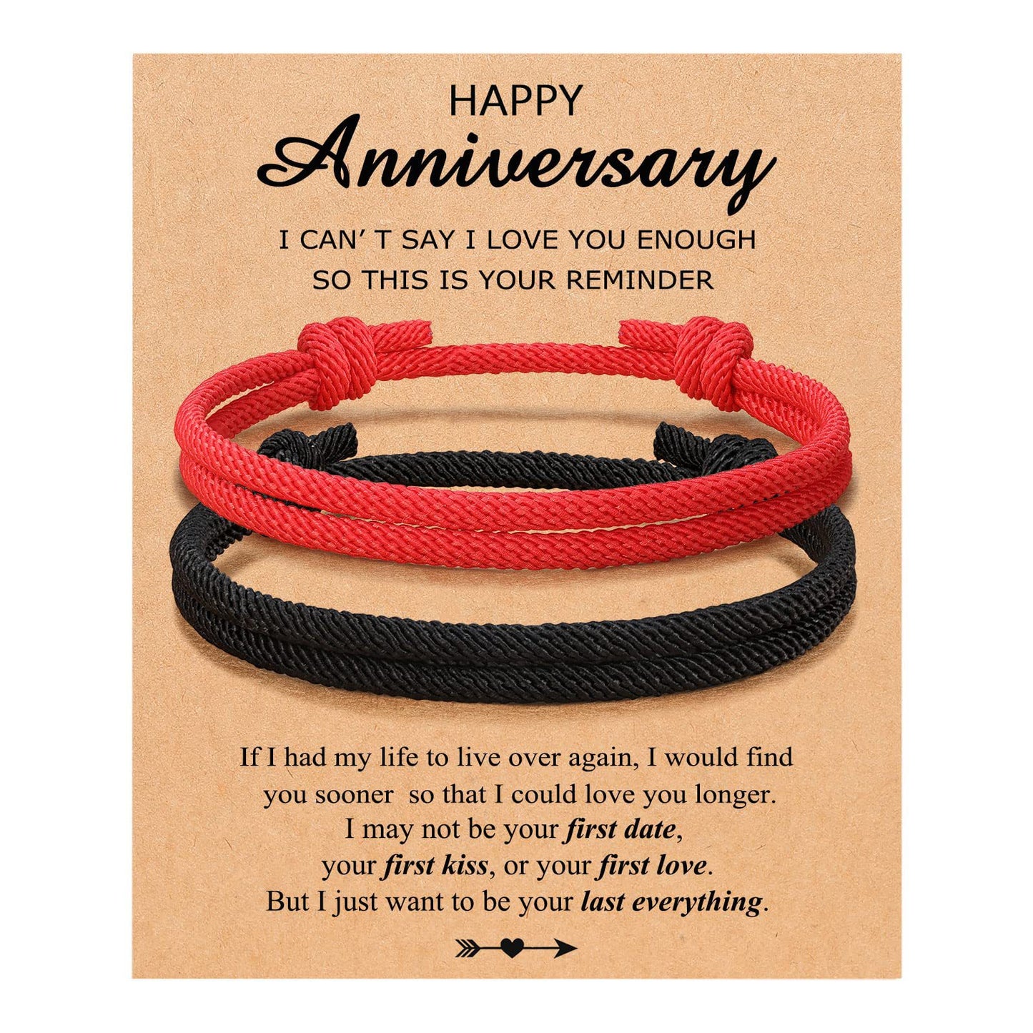 Strap Soul Mate Couple Valentine's Day Birthday Gift Bracelets